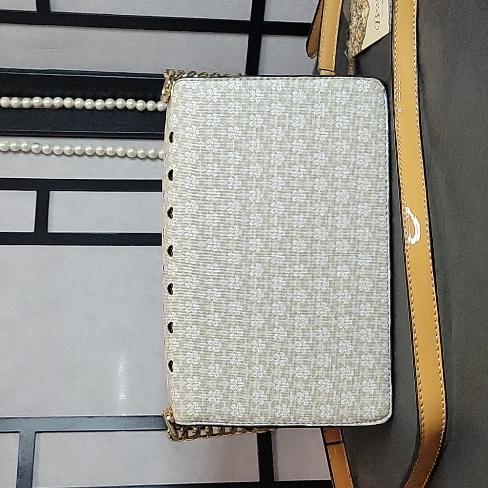 Handmade Italian Crystal Stud Crossbody Bag by Brangio NWT $185 - Picture 8 of 15